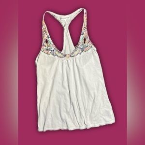Medium, Aeropoastale, beaded detail, racer back tank